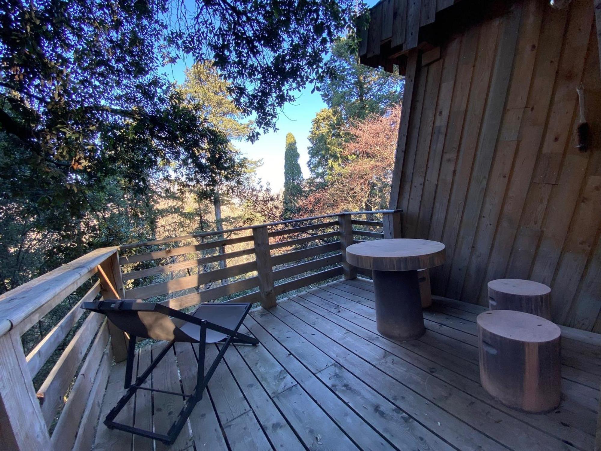 Les Cabanes Dans Les Bois Logis Hotel Villedubert ภายนอก รูปภาพ